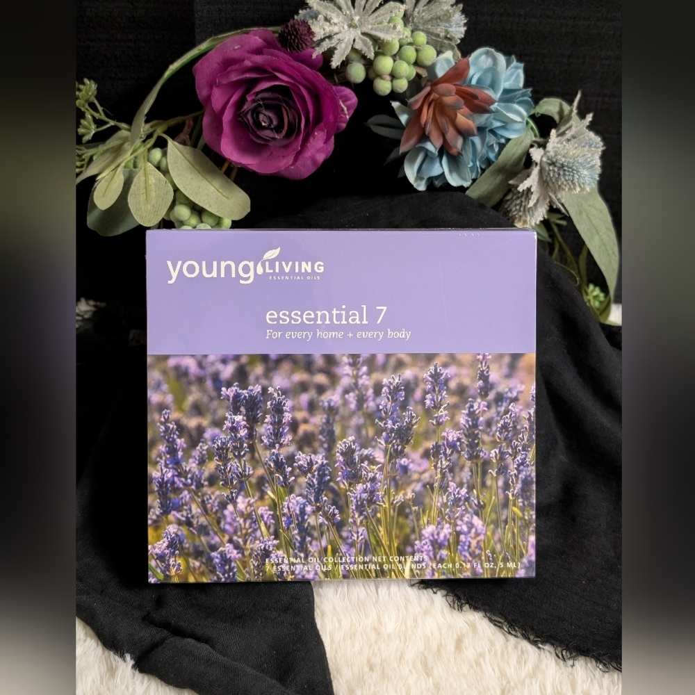 🆕 Young Living Essential Oils Essential 7 Oils Set BRAND NEW SEALED